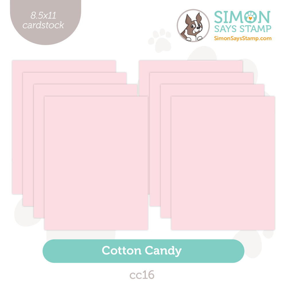 Simon Says Stamp Cardstock 100lb Cotton Candy CC16