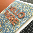 Tim Holtz Cling Rubber Stamps Tiny Prints CMS460 Hello | color-code:ALT01