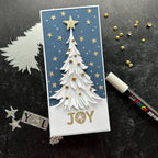 Tim Holtz Sizzix Trim a Tree, Colorize Thinlits Dies 666332 joy | color-code:ALT05
