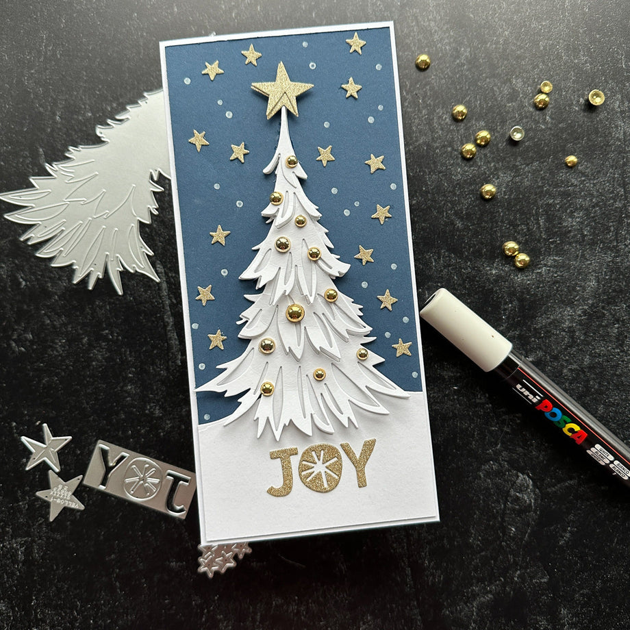 Tim Holtz Sizzix Trim a Tree, Colorize Thinlits Dies 666332