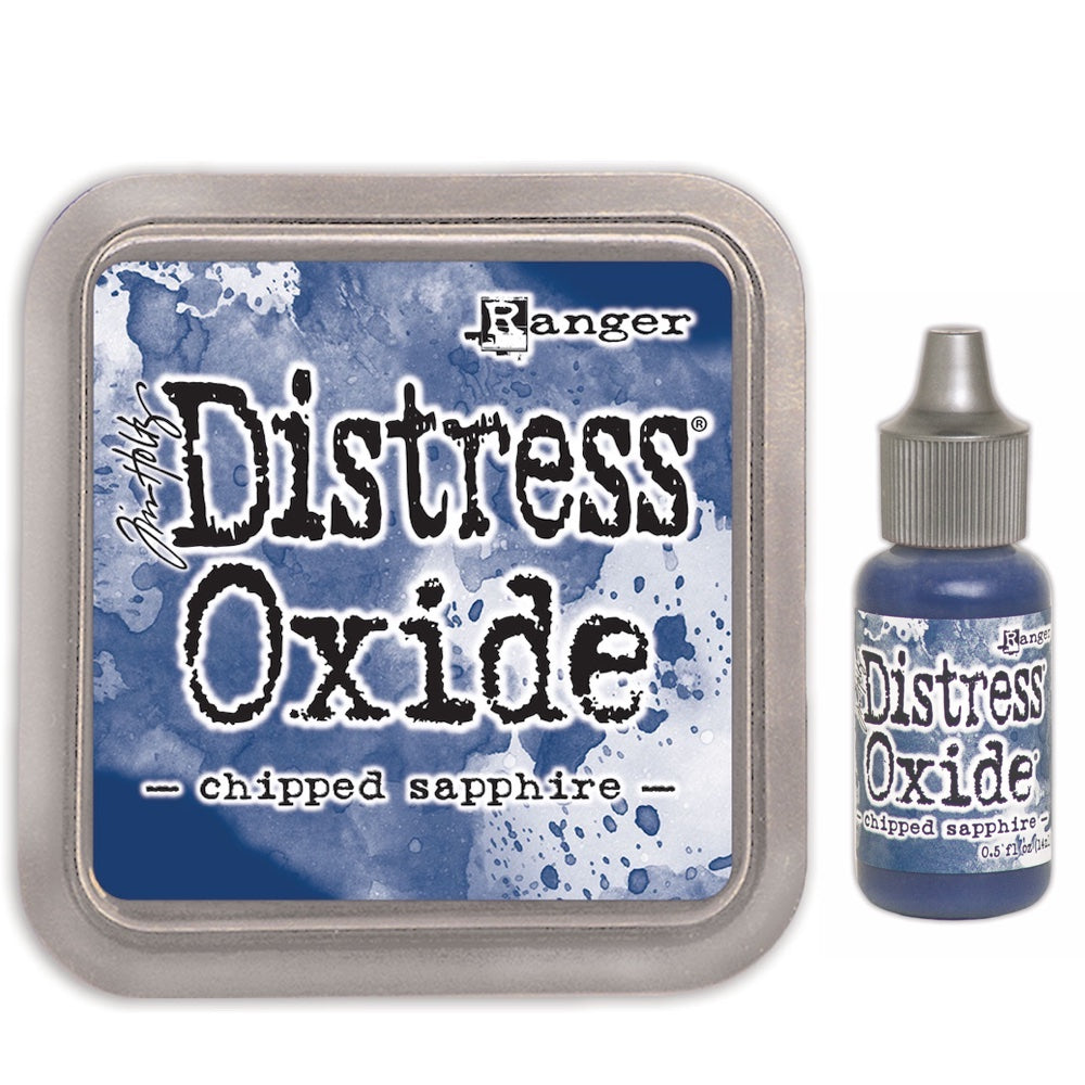Distress Oxide Chipped Sapphire Ink