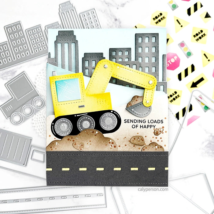 Pretty Pink Posh Big Excavator Dies digging | color-code:ALT02