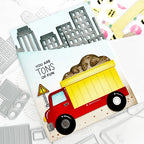 Pretty Pink Posh Big Dump Truck Dies tons of fun | color-code:ALT02