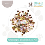 Simon Says Stamp Embellishment Mix Champagne cm1223 Diecember