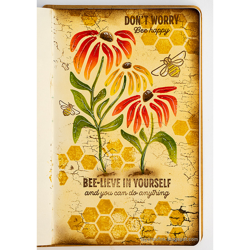 Simon Says Clear Stamp Bee Happy sss202732c | color-code:ALT12