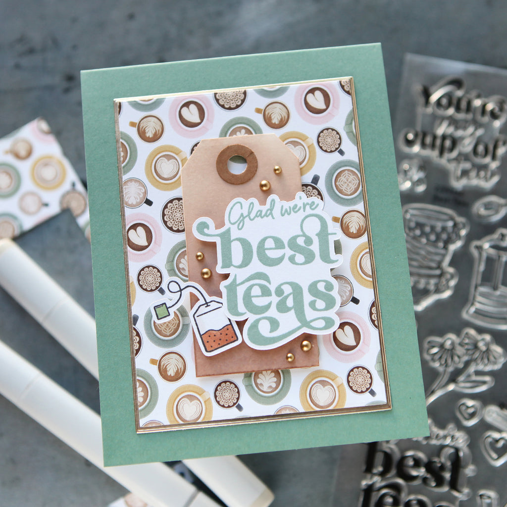 Simon Says Stamp Coordinating Dies Best-Teas 1426sdc Friend Card | color-code:ALT07