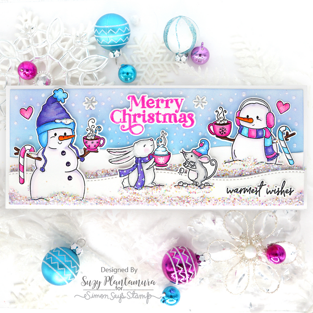 Simon Says Stamp Cocoa And Joy Wafer Dies sssd112963c Holiday Card | color-code:ALT01