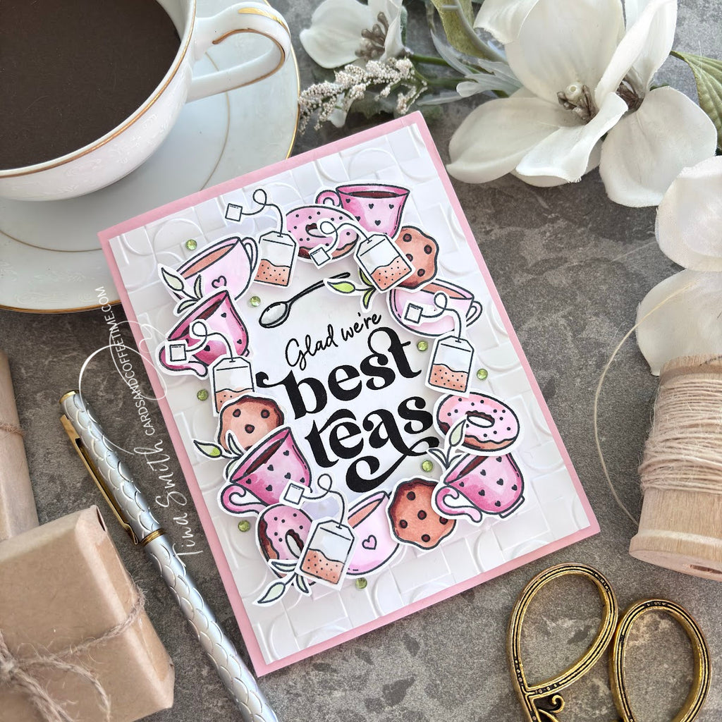 Simon Says Stamp Coordinating Dies Best-Teas 1426sdc Friend Card | color-code:ALT04