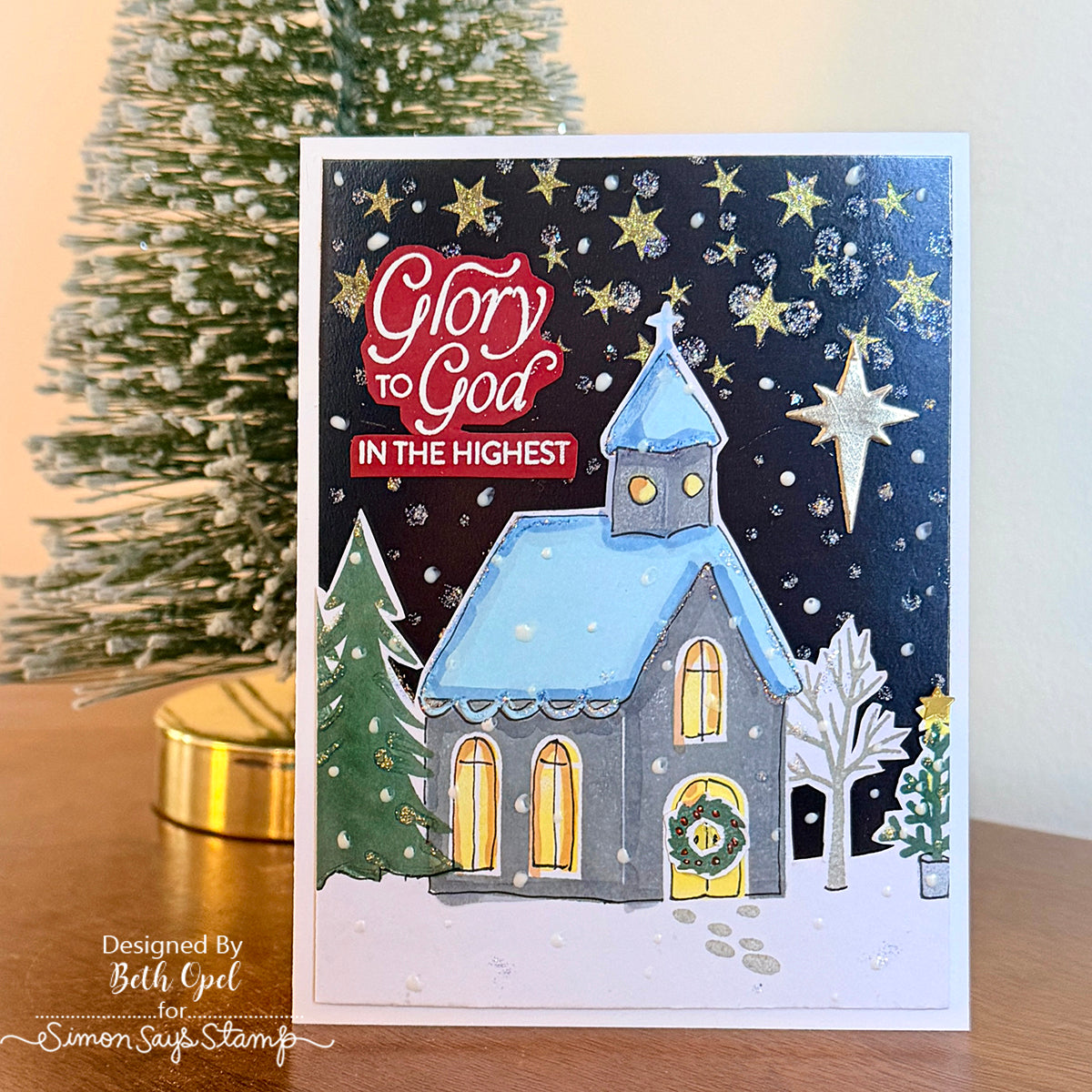 Simon Says Stamp Wrapped in His Love Wafer Dies 1521sdc Christmas Card | color-code:ALT07