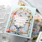 Simon Says Stamp Graceful Flowers Wafer Dies 1101sdc Friend Card | color-code:ALT04