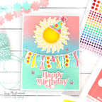 Simon Says Stamp Boho Party Wafer Dies sssd112917c Boho Birthday Card | color-code:ALT04