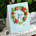 Simon Says Stamp Cuddly Bunny Wafer Dies s1000 Rain or Shine Easter Card | color-code:ALT01