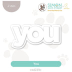 Simon Says Stamp You Wafer Dies czd239c Cheering for You