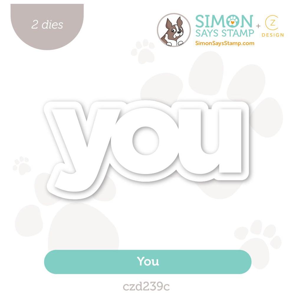 Simon Says Stamp You Wafer Dies czd239c Cheering for You