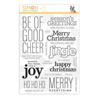 CZ Design Clear Stamps GOOD CHEER cz262