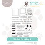 CZ Design Clear Stamps Modern Scrapbook cz288c Moments in Time
