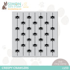 CZ Design Cling Stamp Creepy Crawlers cz59 *
