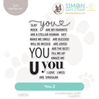 CZ Design Clear Stamps You 2 cz65c