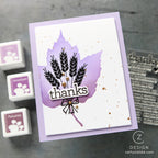 CZ Design Clear Stamps Small Thanks cz66c Thanks Card | color-code:ALT01