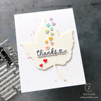 CZ Design Stamps and Dies Small Thanks set1069st Thanks Card | color-code:ALT04