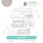 CZ Design HALLOWEEN PEOPLE Wafer Dies czd101c