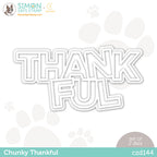 CZ Design Wafer Dies CHUNKY THANKFUL czd144