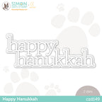 CZ Design Wafer Dies HAPPY HANUKKAH czd149 Peace On Earth