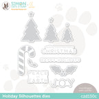 CZ Design Wafer Dies Holiday Silhouettes czd150c Peace On Earth