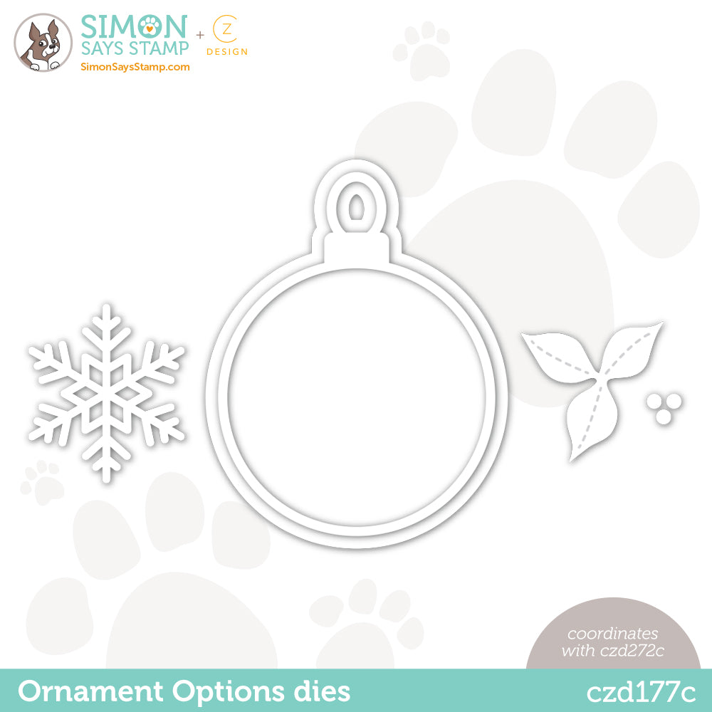 CZ Design Wafer Dies Ornament Options czd177c