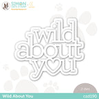 CZ Design Wafer Dies Wild About You czd190 Hugs