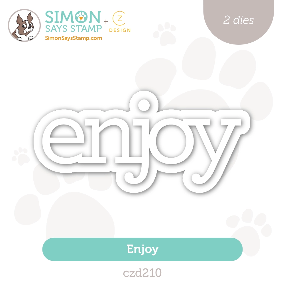 CZ Design Enjoy Wafer Dies czd210 Stamptember