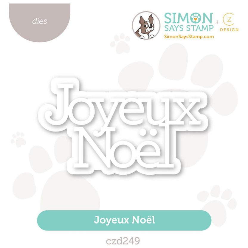 CZ Designs Joyeaux Noël Die Set