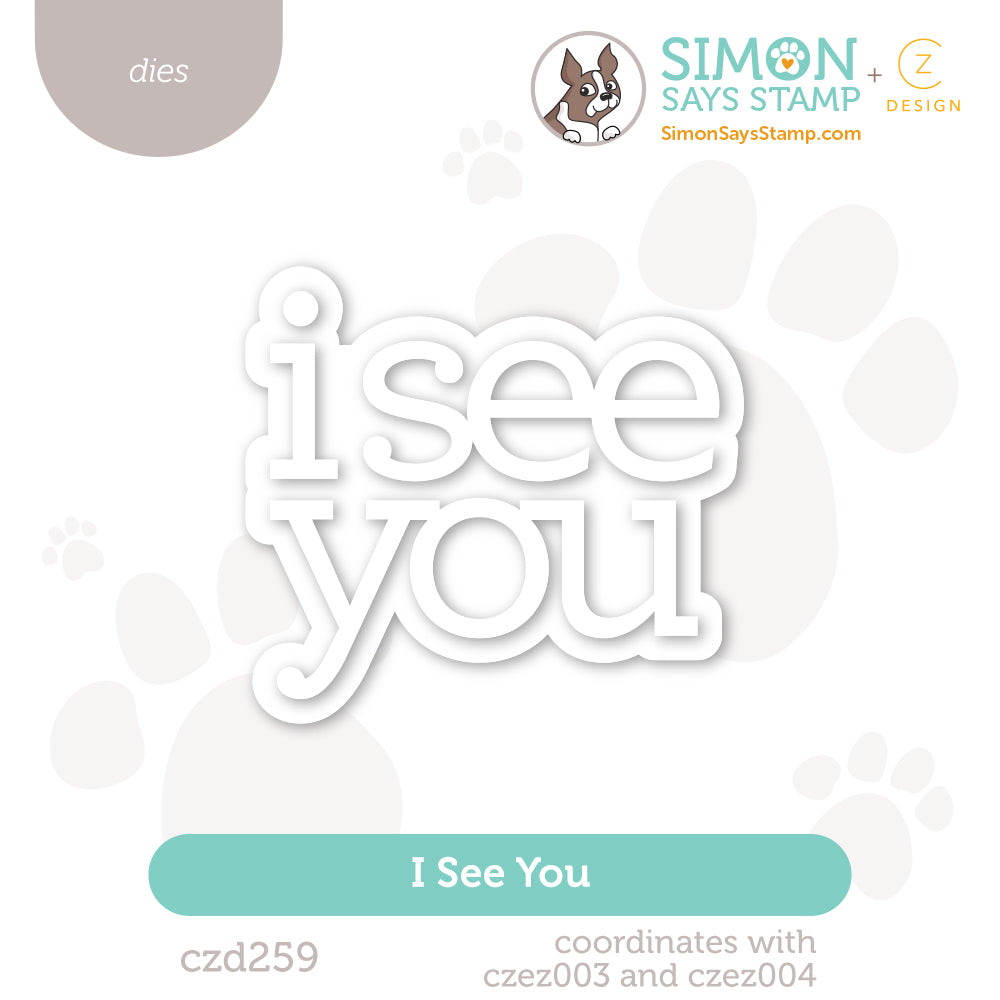 CZ Design I See You Wafer Dies czd259 Moments in Time