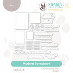 CZ Design Modern Scrapbook Wafer Dies czd261c Moments in Time