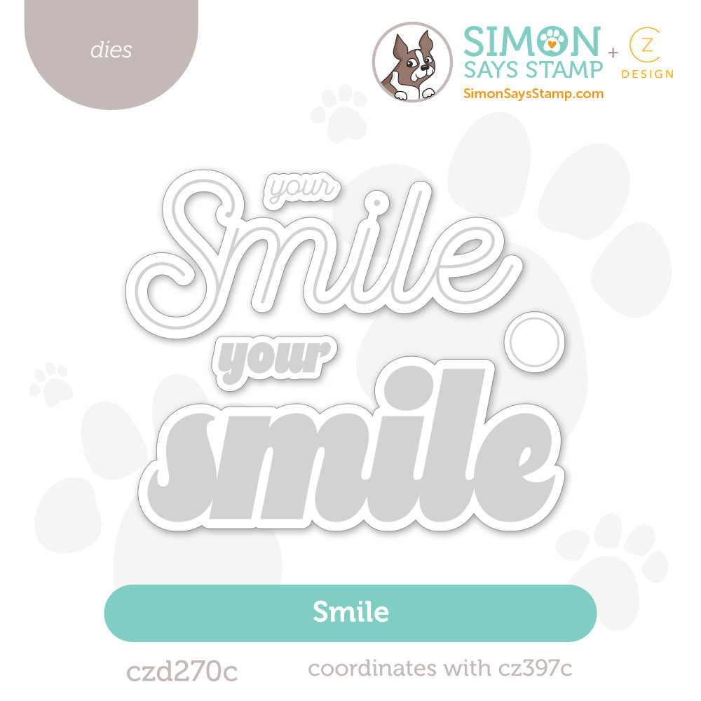 CZ Design Smile Wafer Dies czd270c Friend Like You