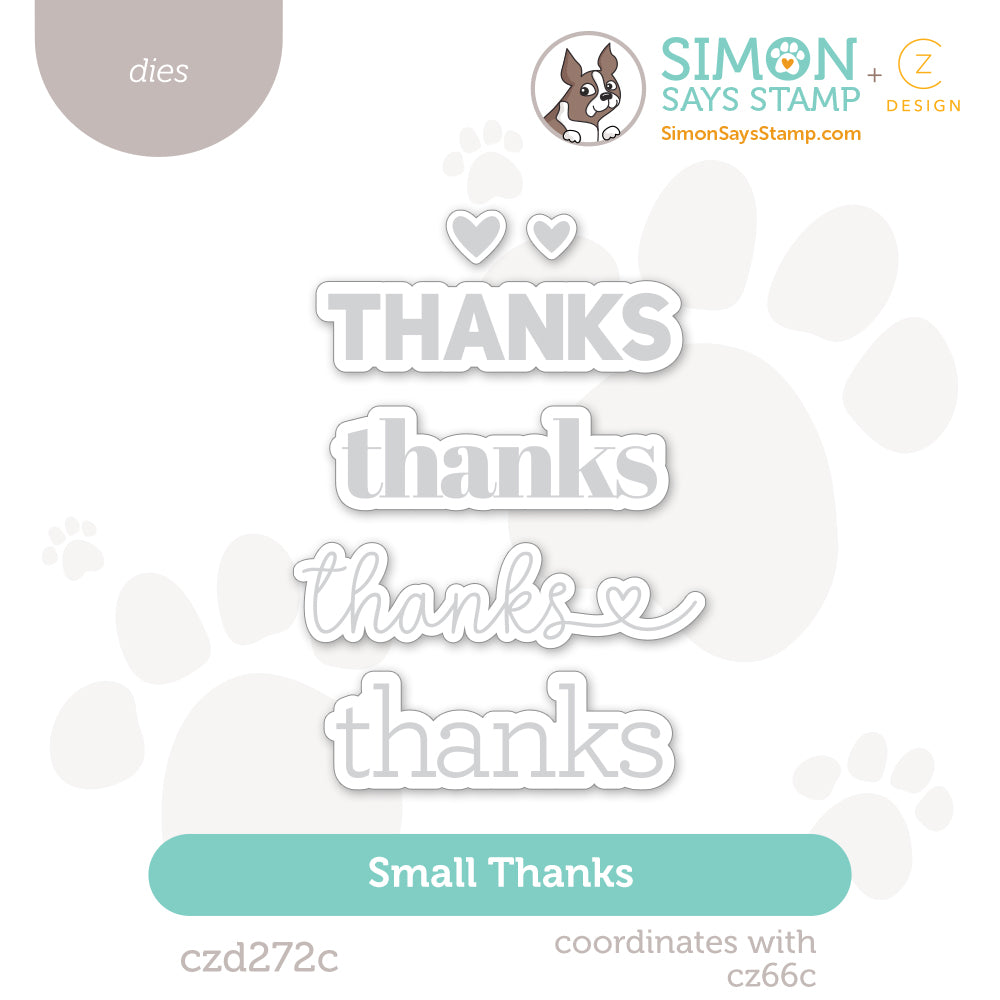 CZ Design Small Thanks Wafer Dies czd272c