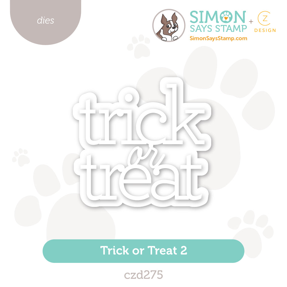 CZ Design Trick or Treat 2 Wafer Dies czd275 STAMPtember
