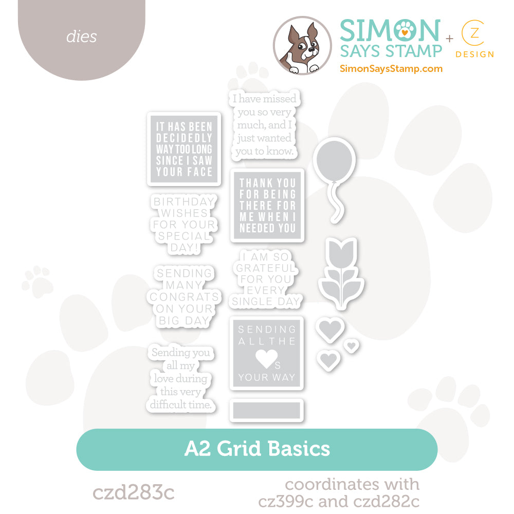CZ Design A2 Grid Basics Wafer Dies czd283c