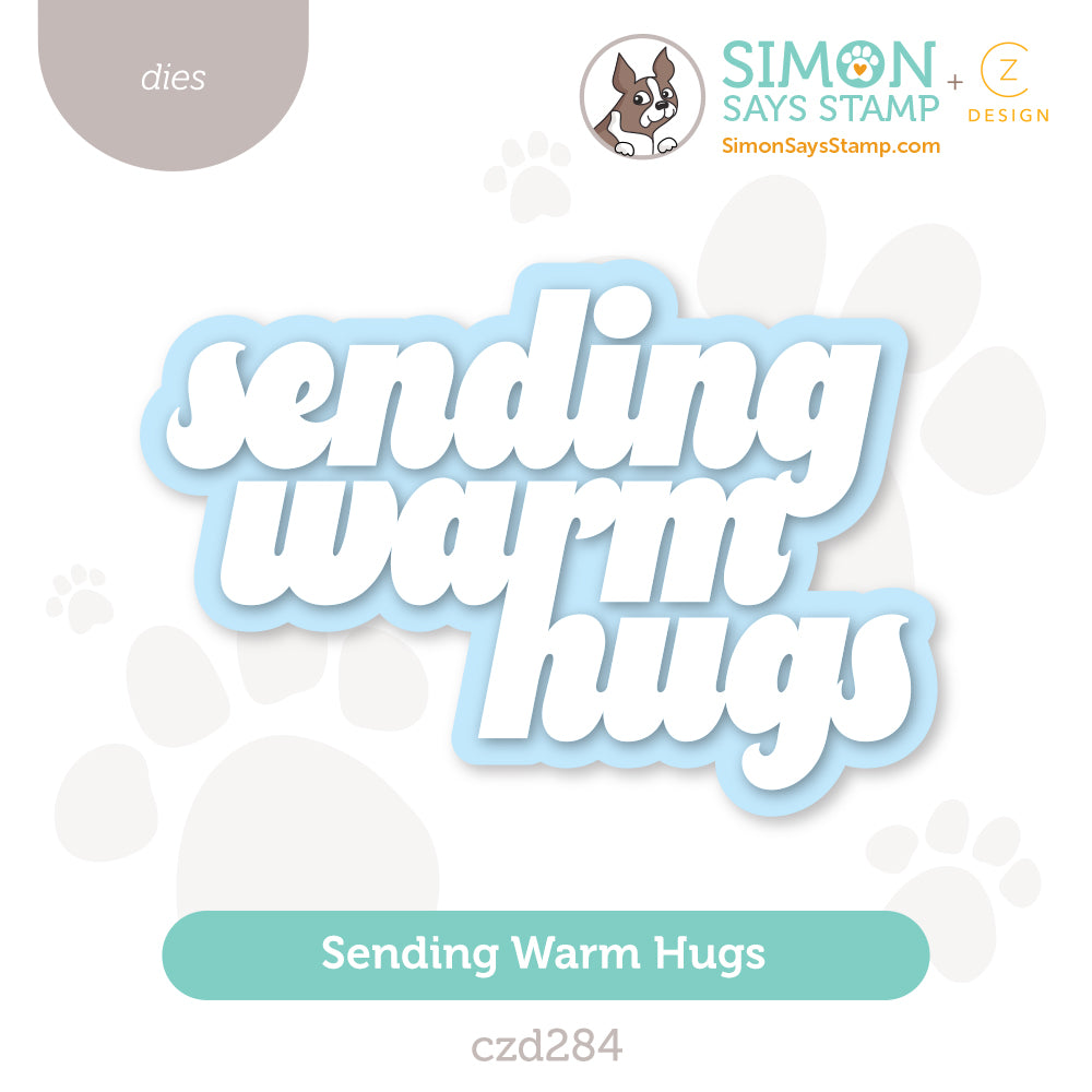 CZ Design Sending Warm Hugs Wafer Dies czd284 DieCember