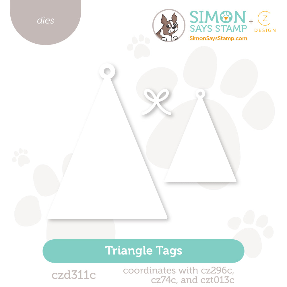 CZ Design Triangle Tags Wafer Dies czd311c