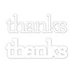 CZ Design Wafer Dies THANKS czd34 Thankful