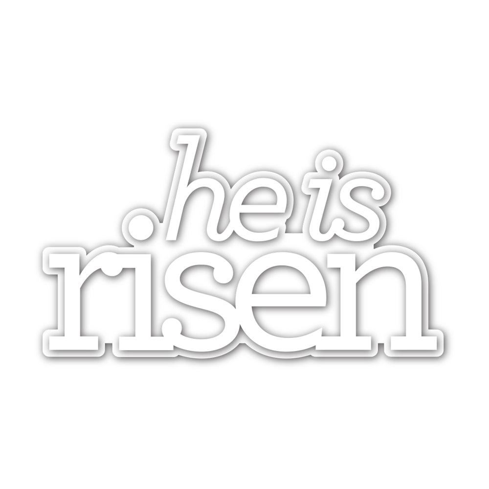 CZ Design Wafer Dies HE IS RISEN czd83 Lucky To Know You