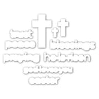 CZ Design Wafer Dies Clean Line Faith czd85