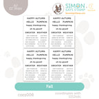 CZ Design EZ Strips Fall czez008 STAMPtember