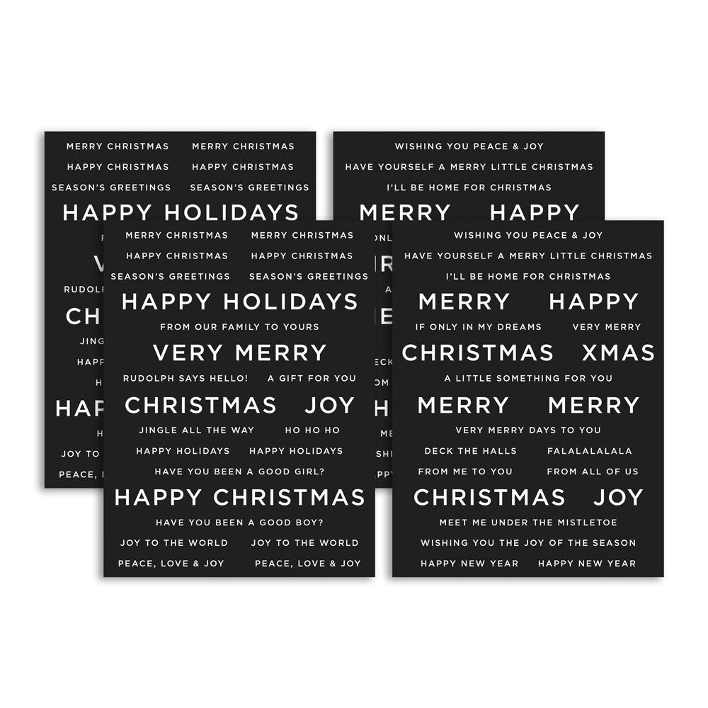 CZ Design SENTIMENT STRIPS REVERSE CHRISTMAS czg011