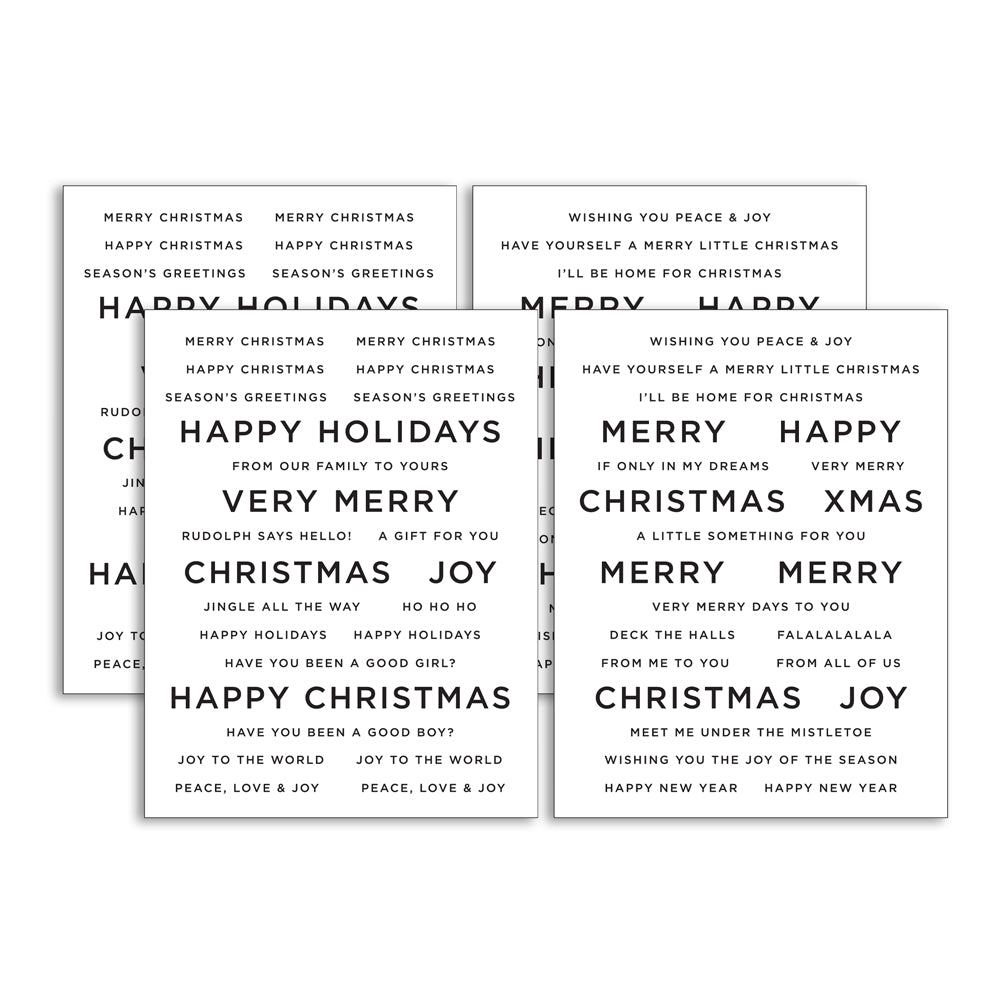 CZ Designs SENTIMENT STRIPS CHRISTMAS czg016