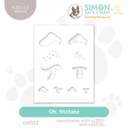 CZ Design Stencil Oh Shiitake czt011 Favorite Things