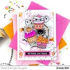 Pretty Pink Posh Halloween Cupcakes Clear Stamps cupcake fun