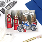 Honey Bee Dad's Garage Clear Stamps And Dies Bundle