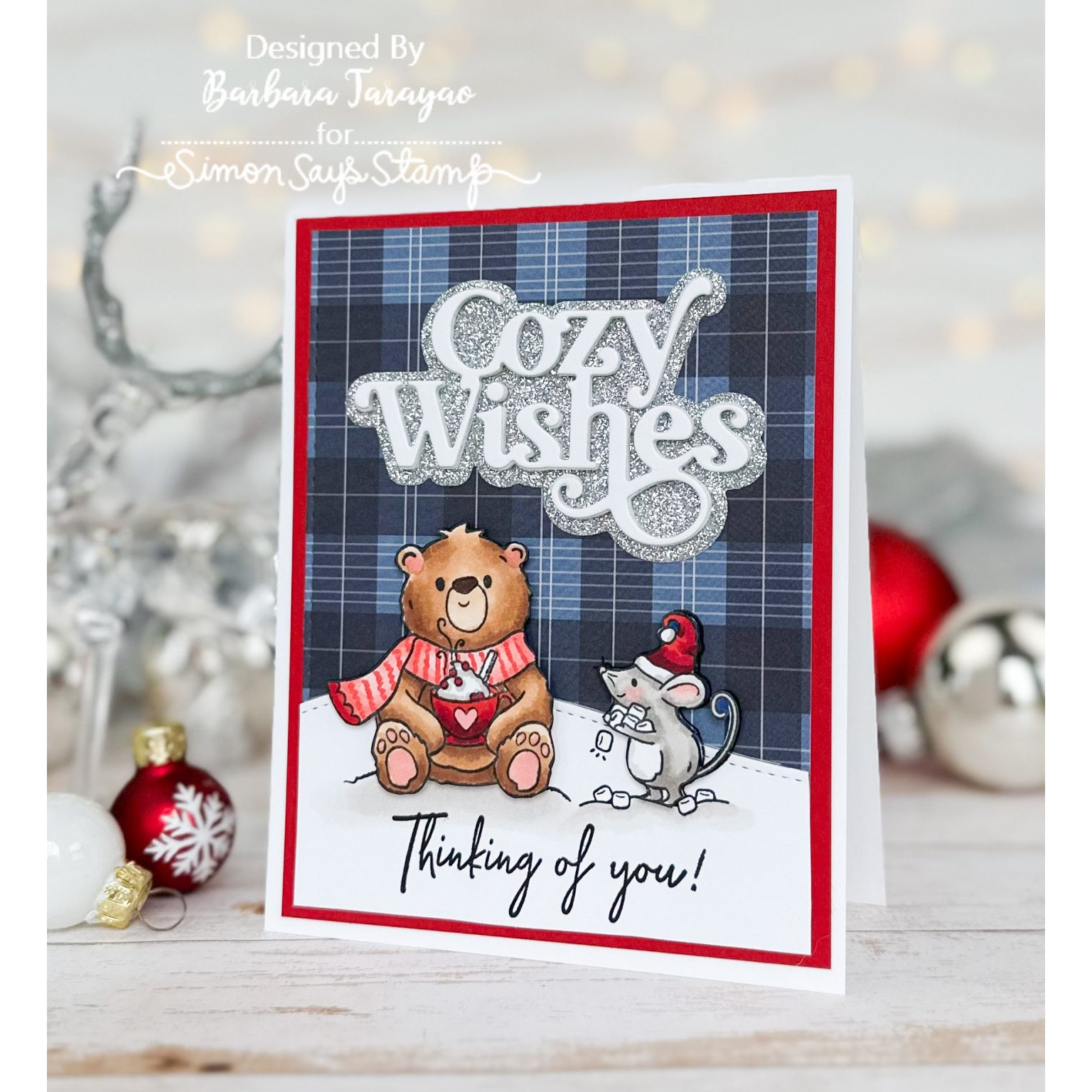 Simon Says Stamp Cozy Wishes Wafer Dies sssd112991 Holiday Card | color-code:ALT05